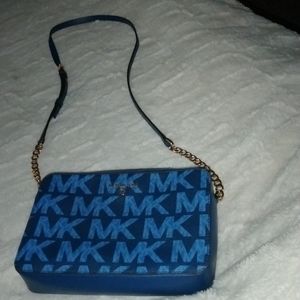 Blue Mk Purse
